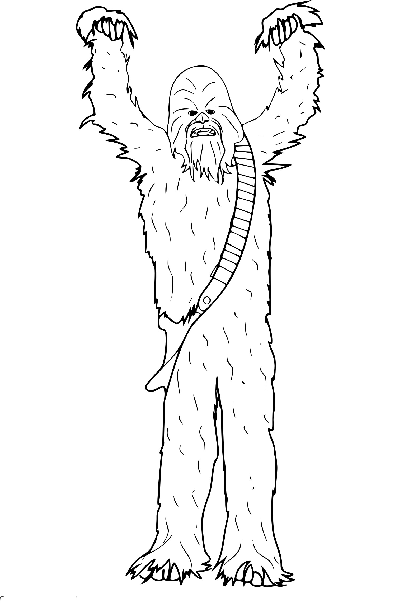 166 Chewbacca Coloring Pages Printable 29