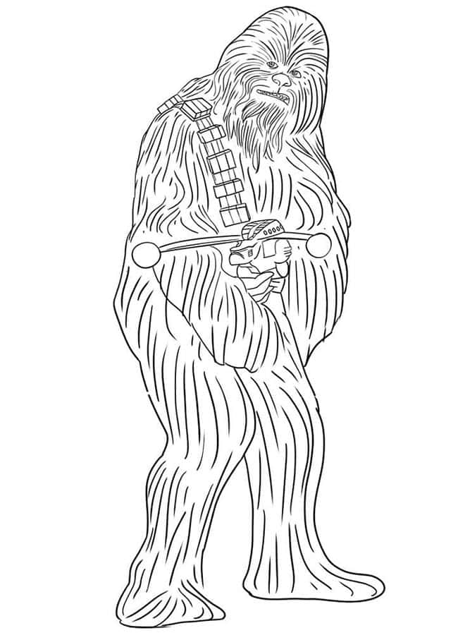 166 Chewbacca Coloring Pages Printable 35