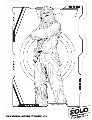 166 Chewbacca Coloring Pages Printable 39