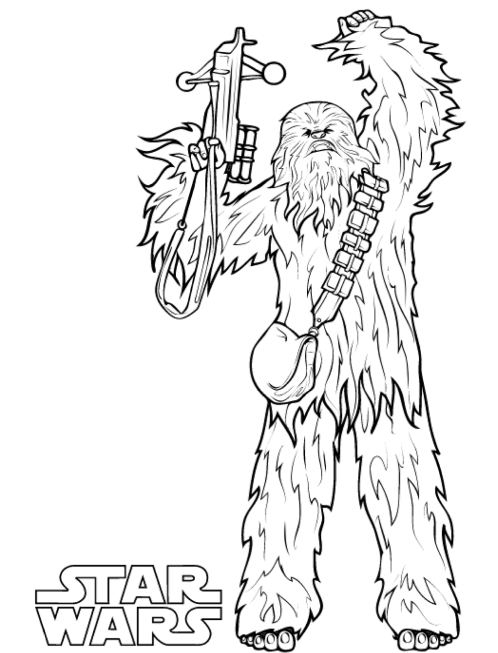 166 Chewbacca Coloring Pages Printable 45