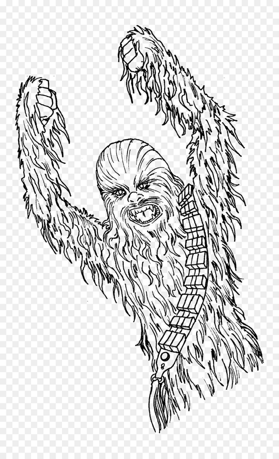 166 Chewbacca Coloring Pages Printable 53