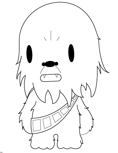 166 Chewbacca Coloring Pages Printable 62