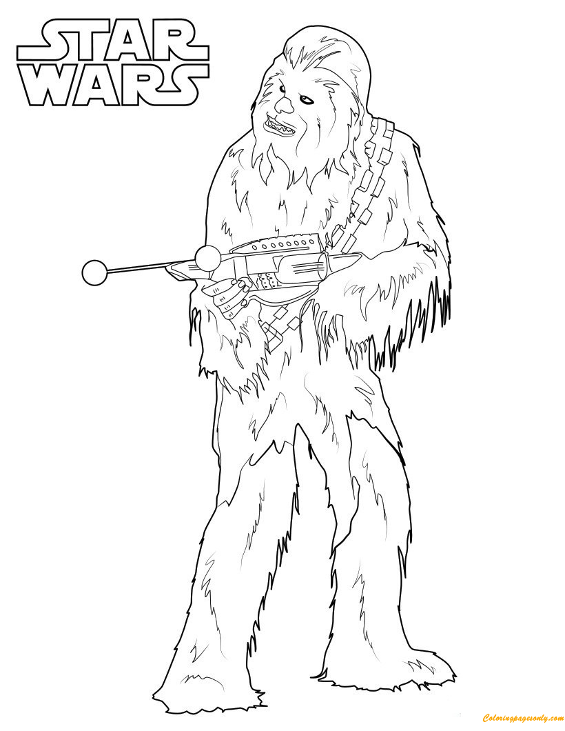 166 Chewbacca Coloring Pages Printable 70