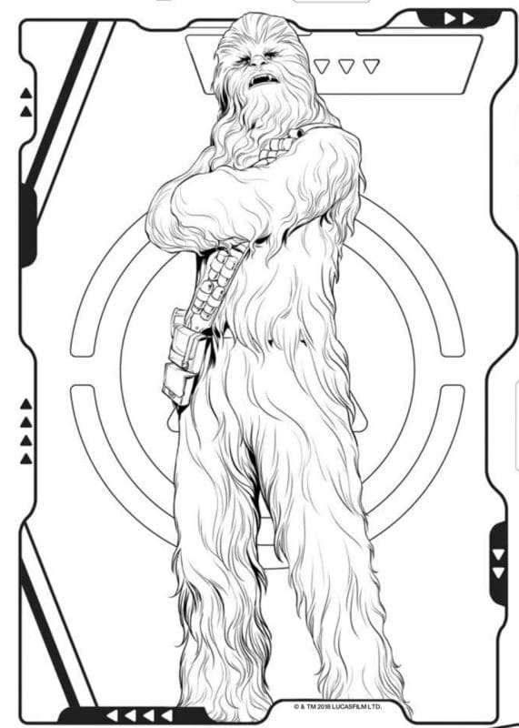 166 Chewbacca Coloring Pages Printable 81