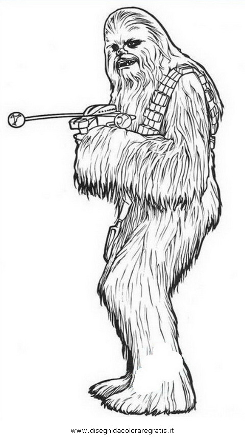 166 Chewbacca Coloring Pages Printable 9