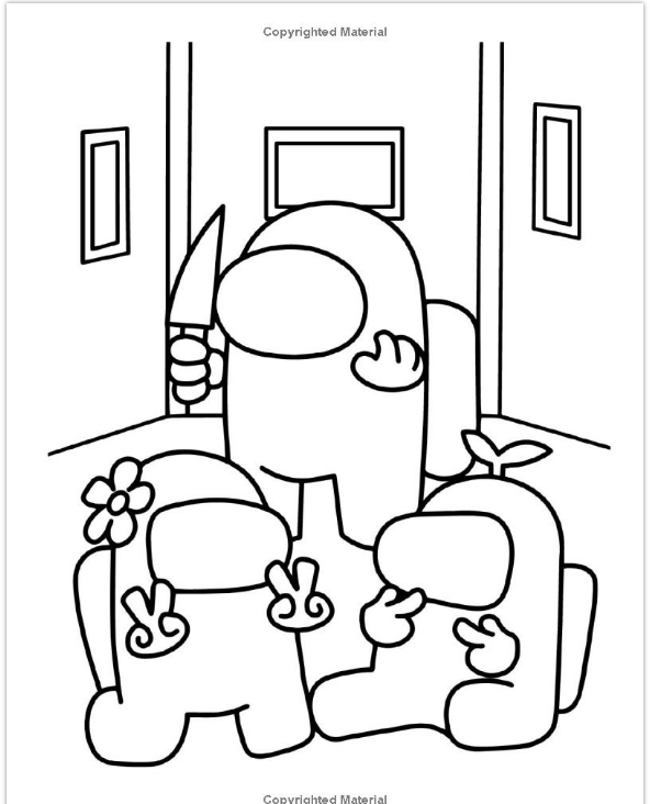 173 Among Us Coloring Pages FREE Printable 50