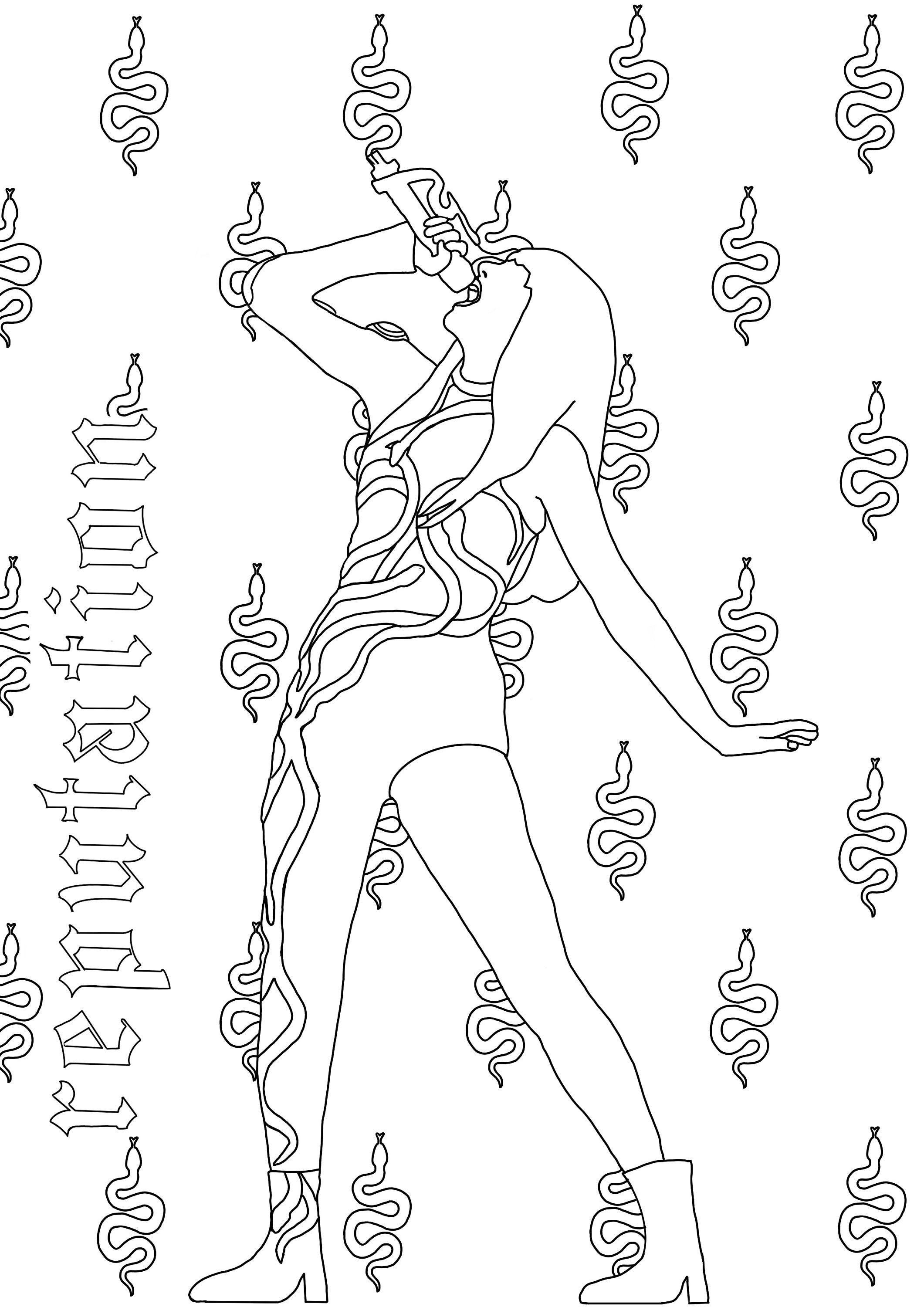 190+ Taylor Swift Coloring Pages Easy Printable 124