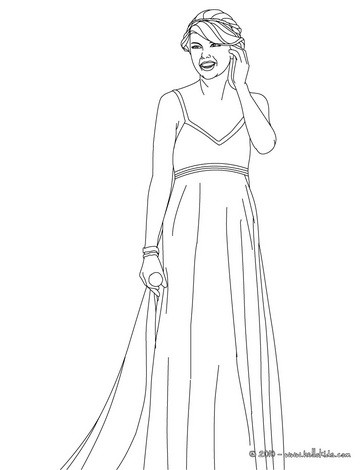 190+ Taylor Swift Coloring Pages Easy Printable 30