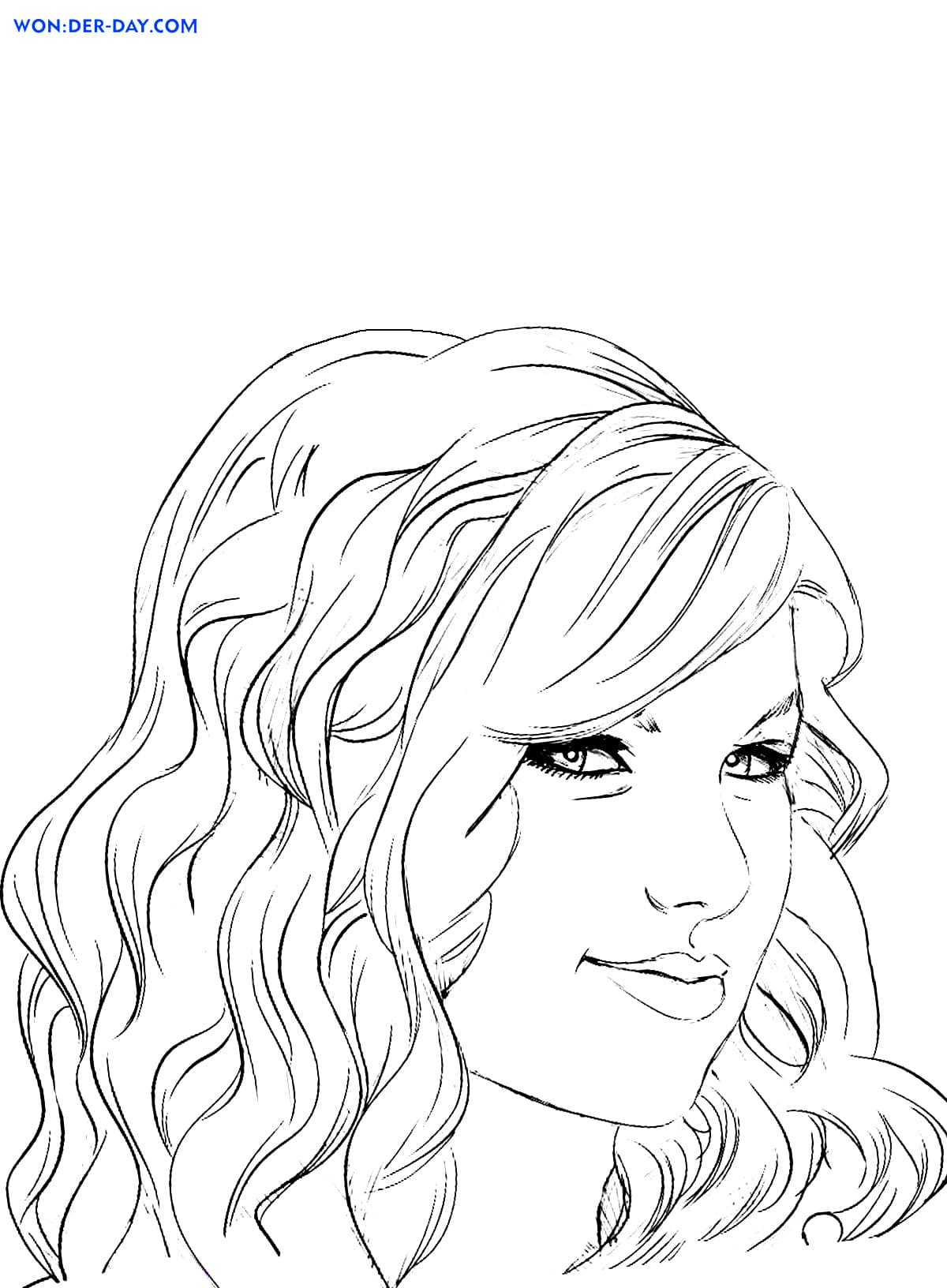 190+ Taylor Swift Coloring Pages Easy Printable 66