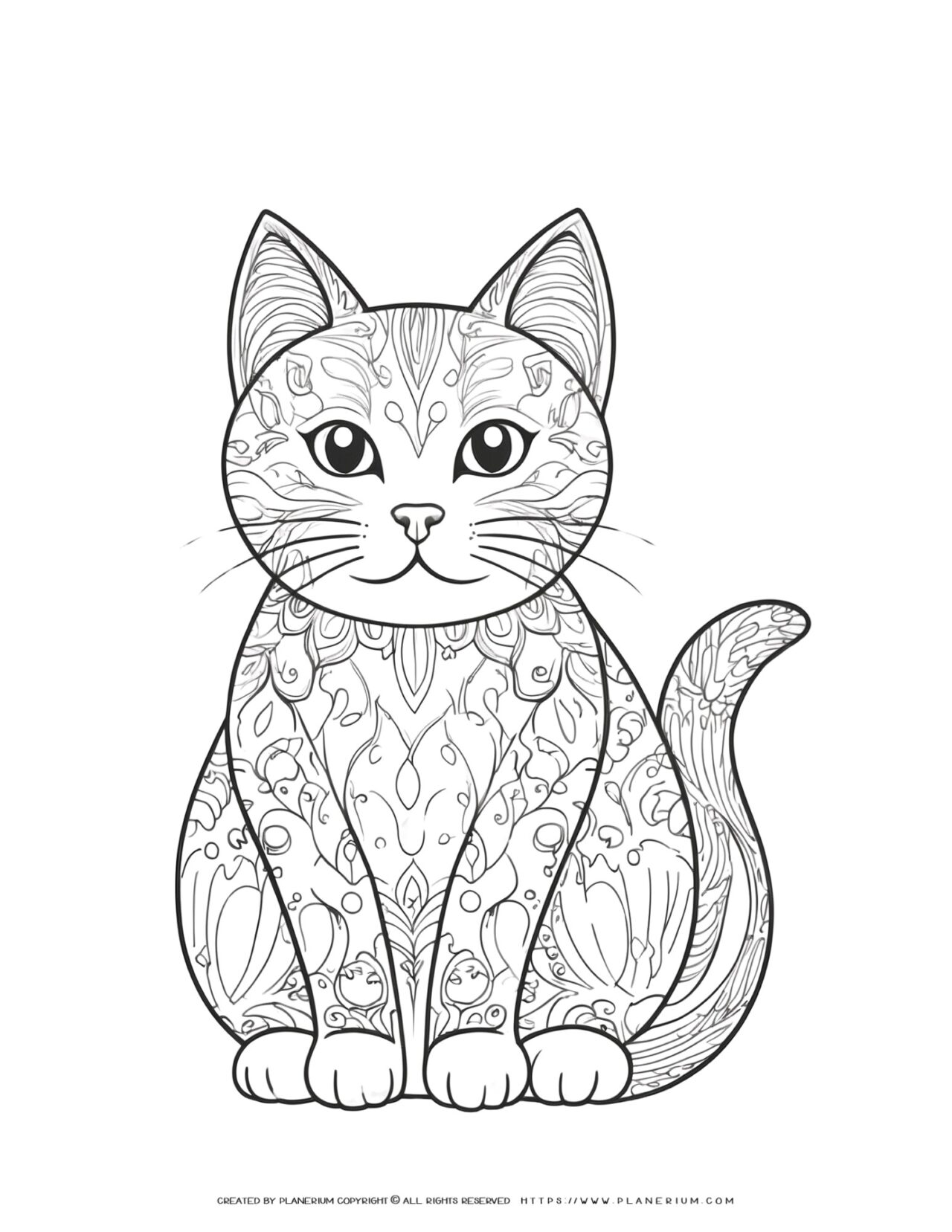 192+ Printable Popular Stress Relief Coloring Pages for Adults 109