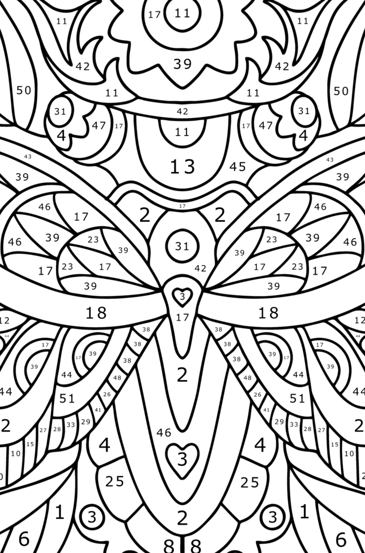 192+ Printable Popular Stress Relief Coloring Pages for Adults 118