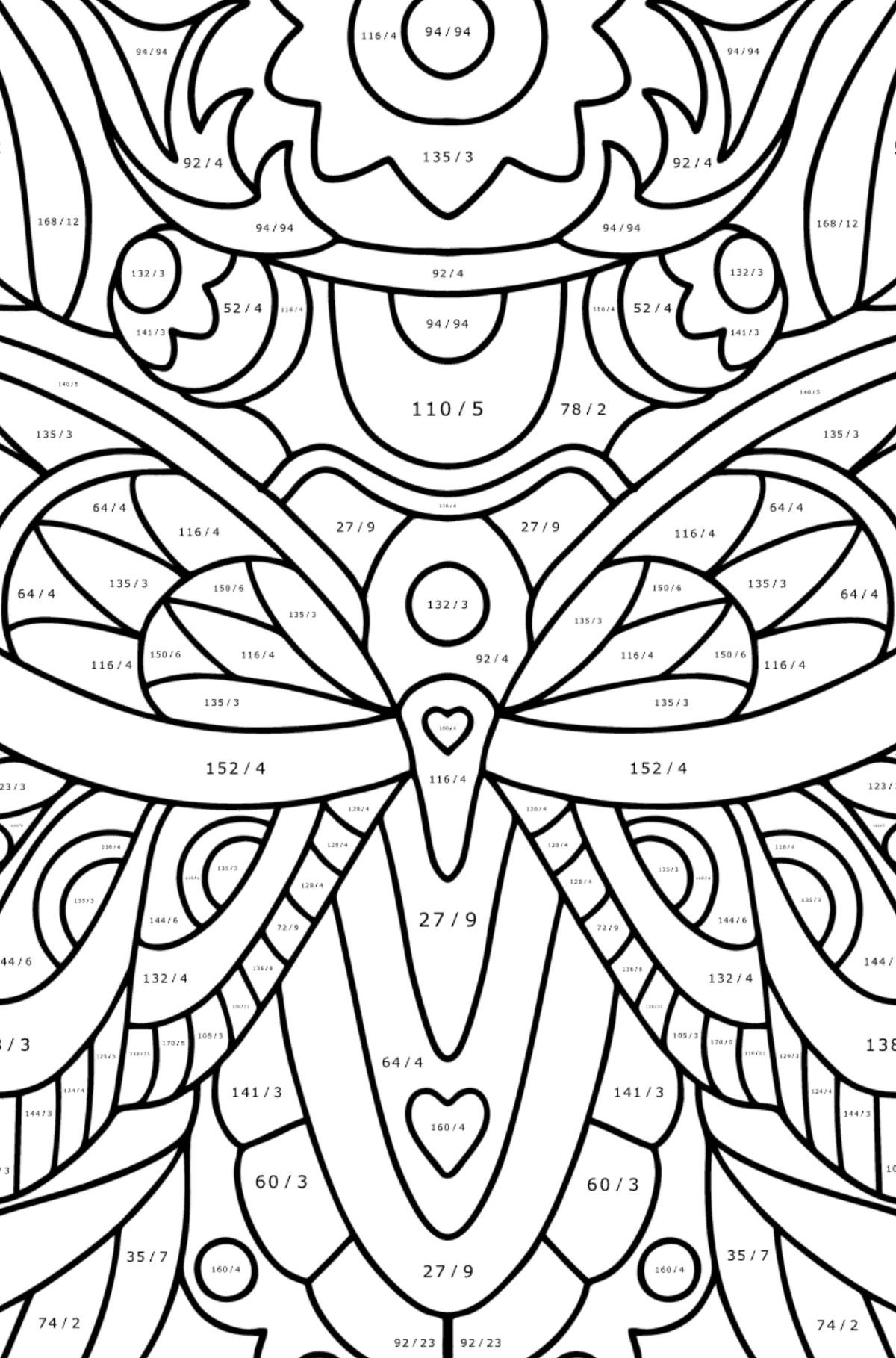 192+ Printable Popular Stress Relief Coloring Pages for Adults 121