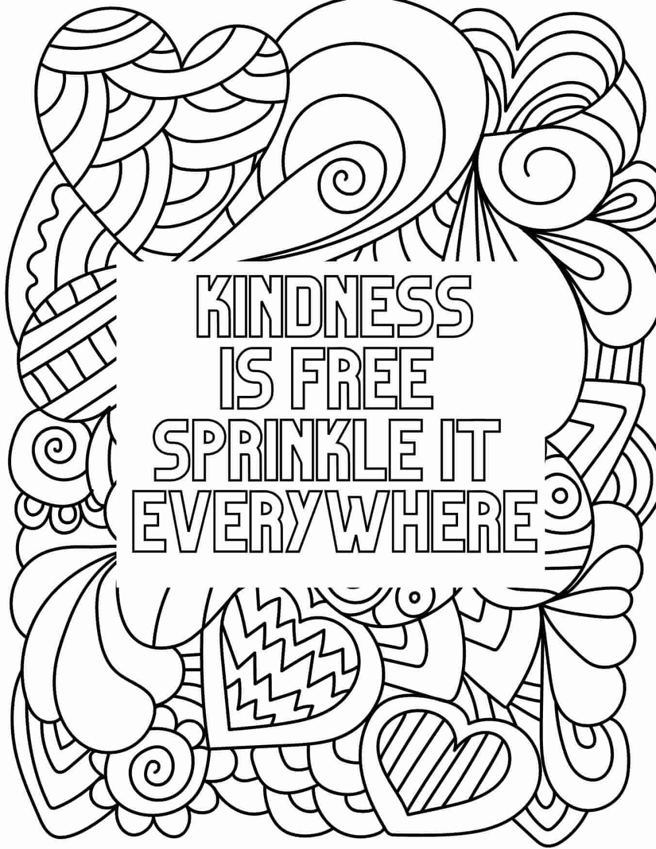 192+ Printable Popular Stress Relief Coloring Pages for Adults 129