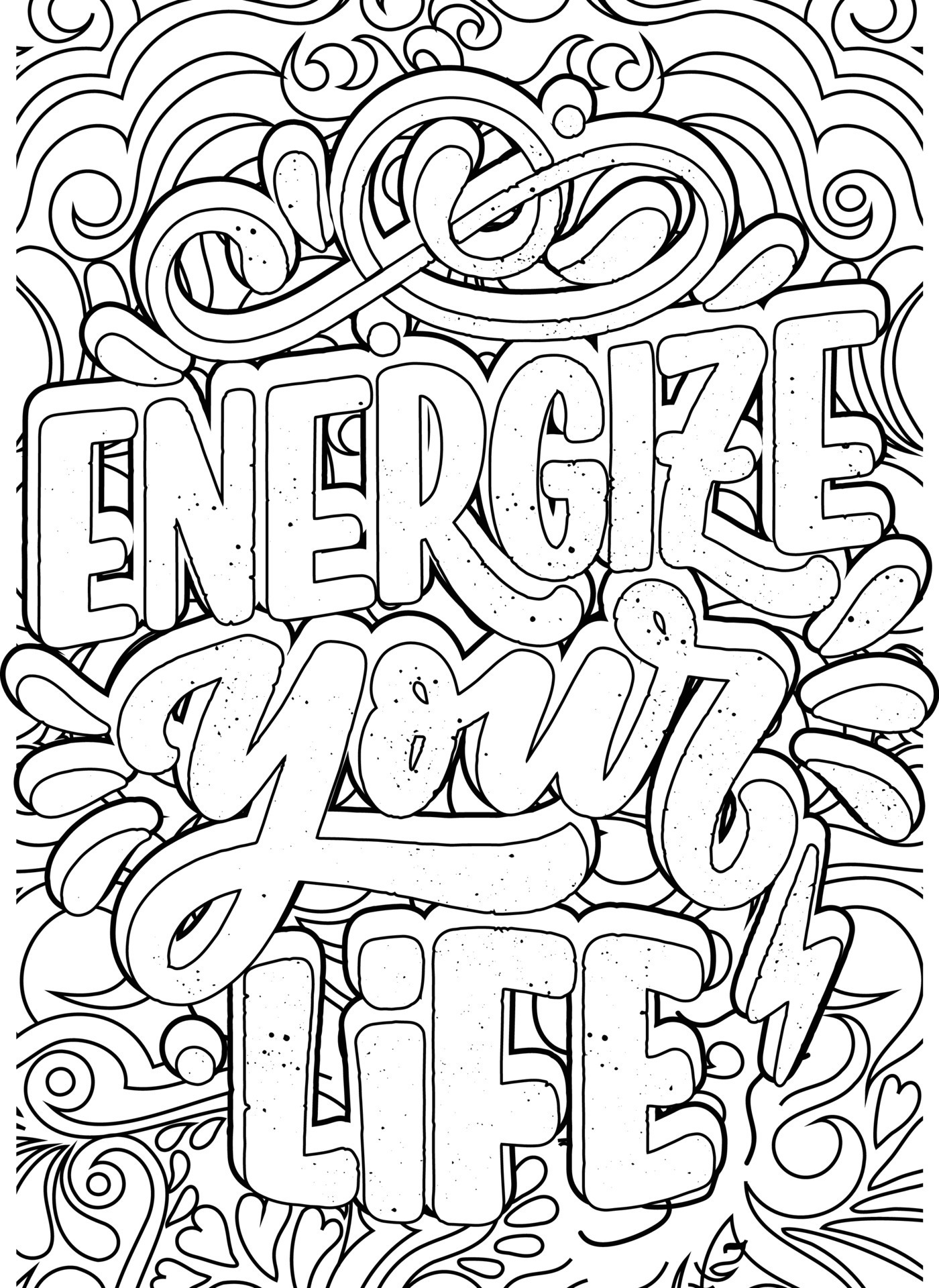 192+ Printable Popular Stress Relief Coloring Pages for Adults 134