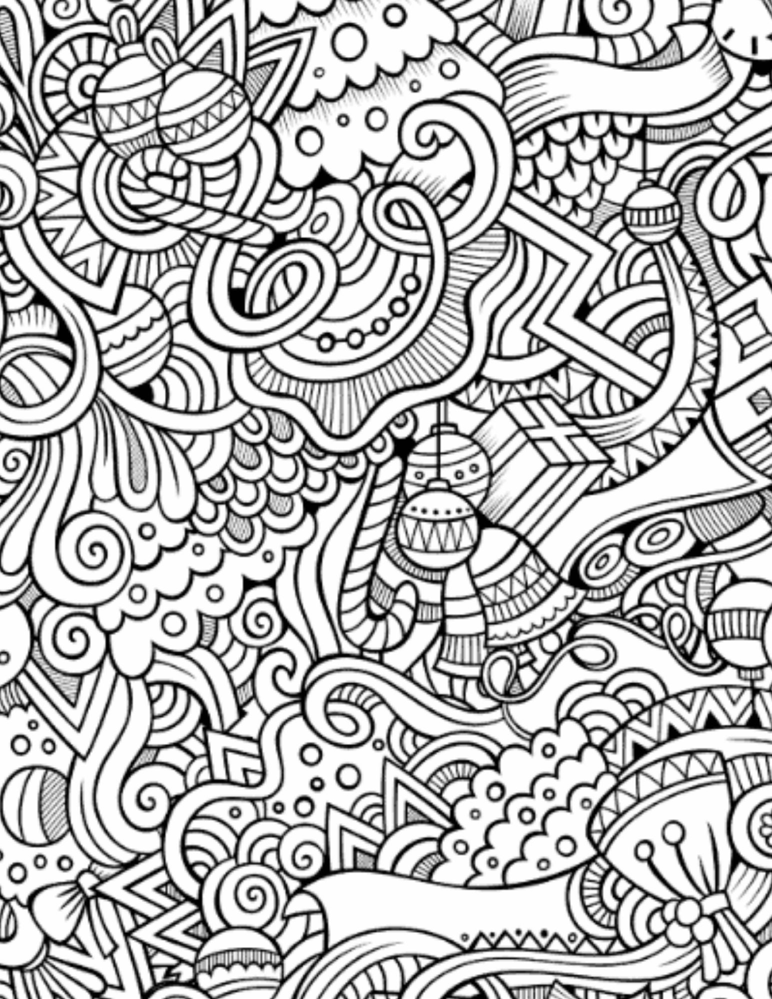 192+ Printable Popular Stress Relief Coloring Pages for Adults 141