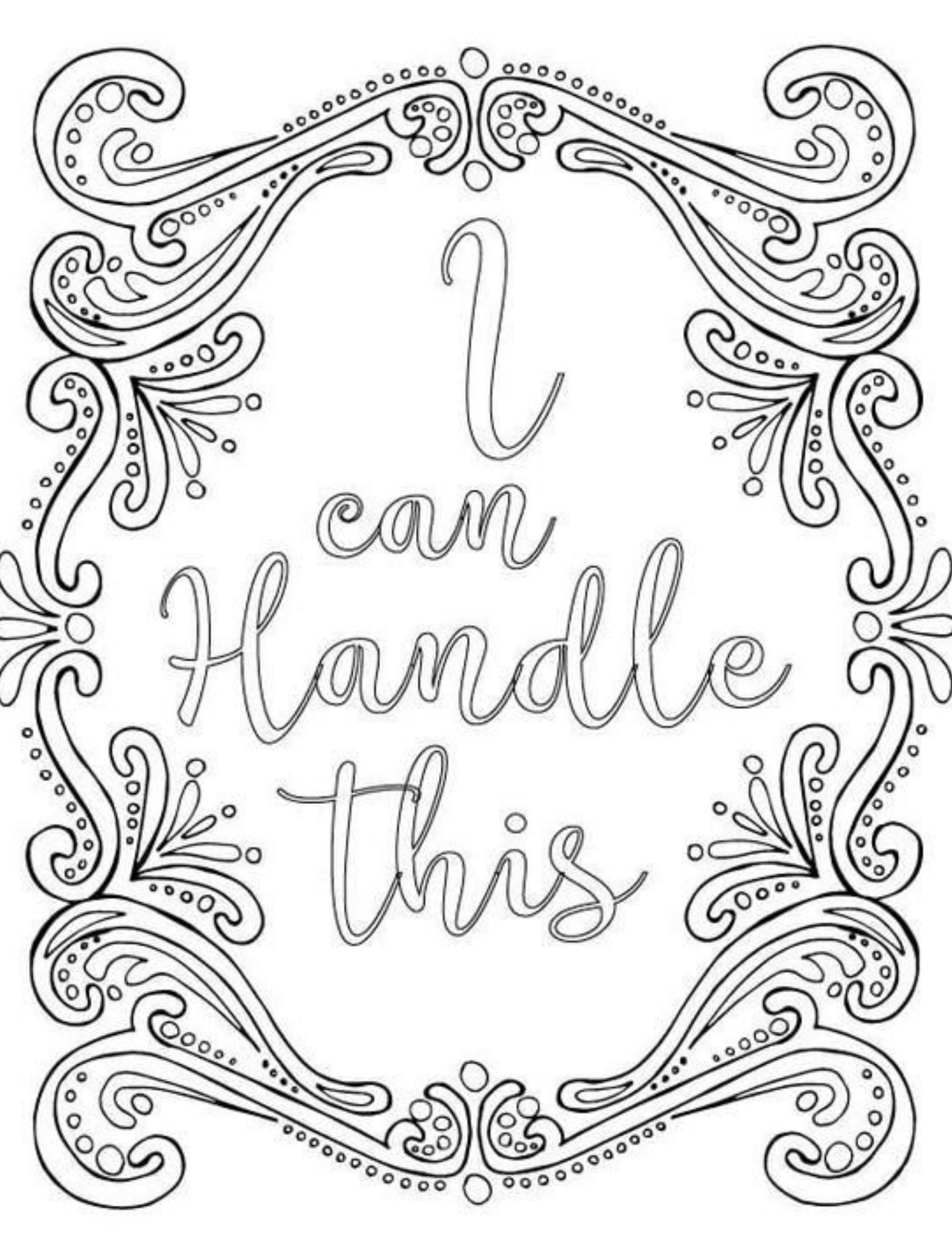 192+ Printable Popular Stress Relief Coloring Pages for Adults 144