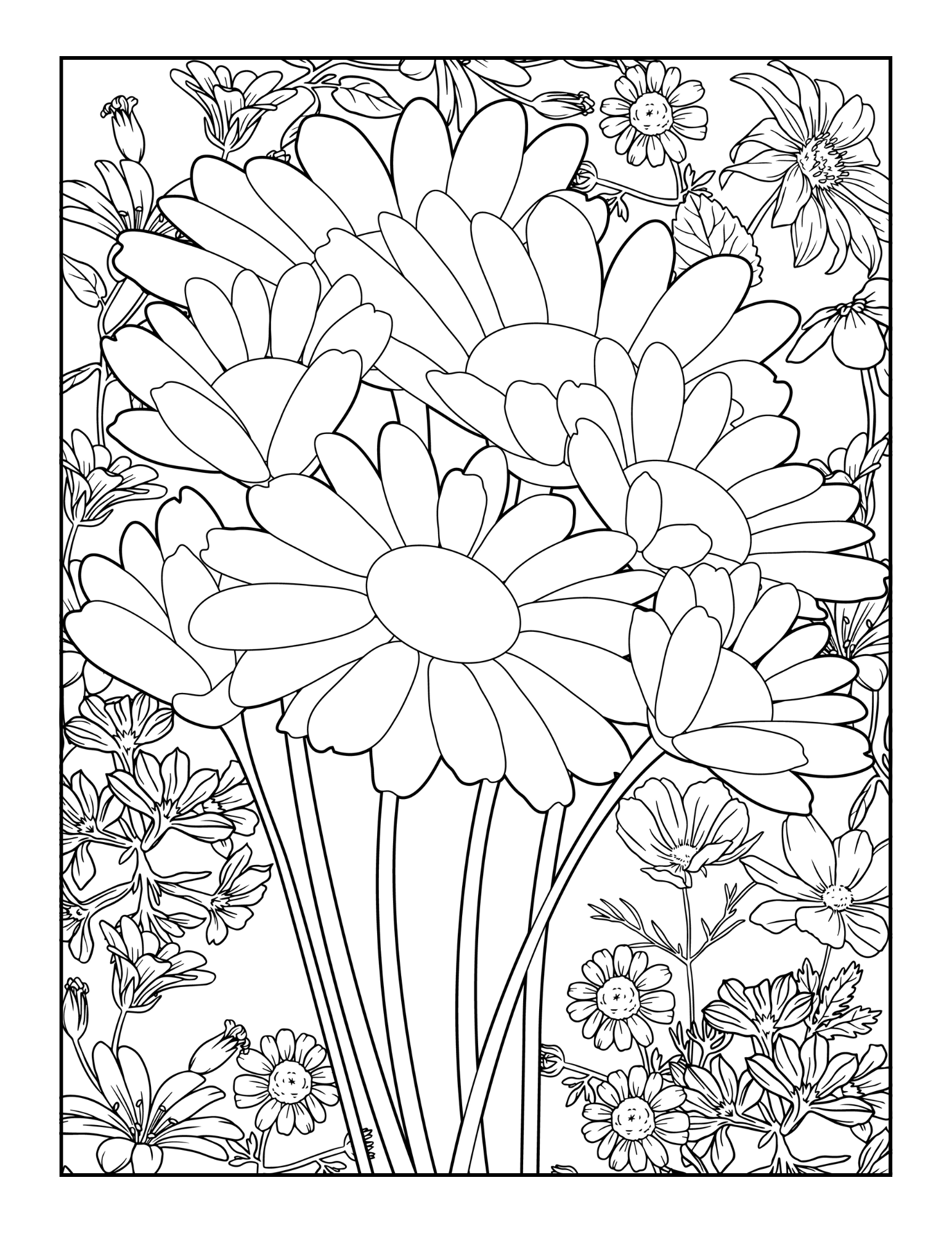 192+ Printable Popular Stress Relief Coloring Pages for Adults 146