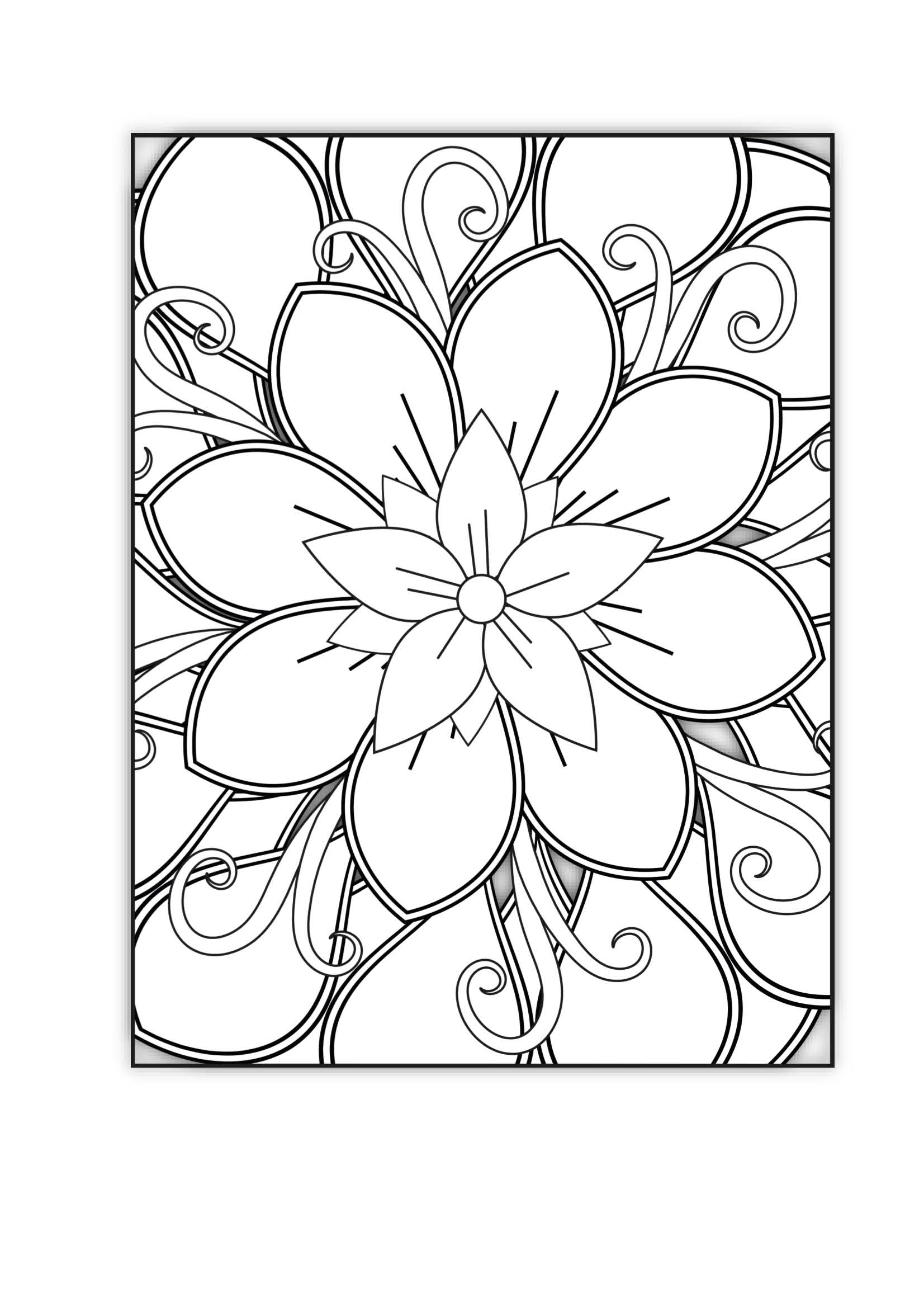 192+ Printable Popular Stress Relief Coloring Pages for Adults 159