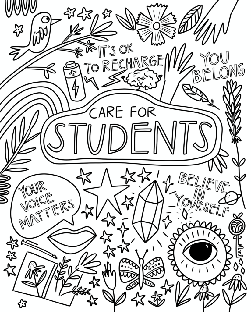 192+ Printable Popular Stress Relief Coloring Pages for Adults 16