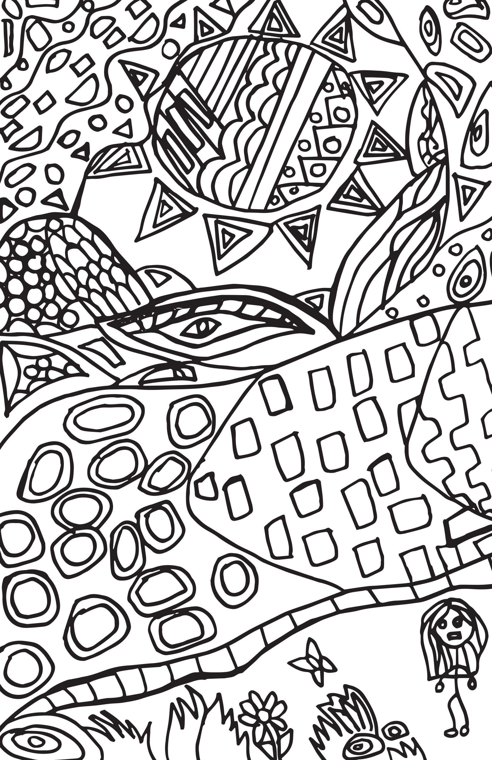 192+ Printable Popular Stress Relief Coloring Pages for Adults 160