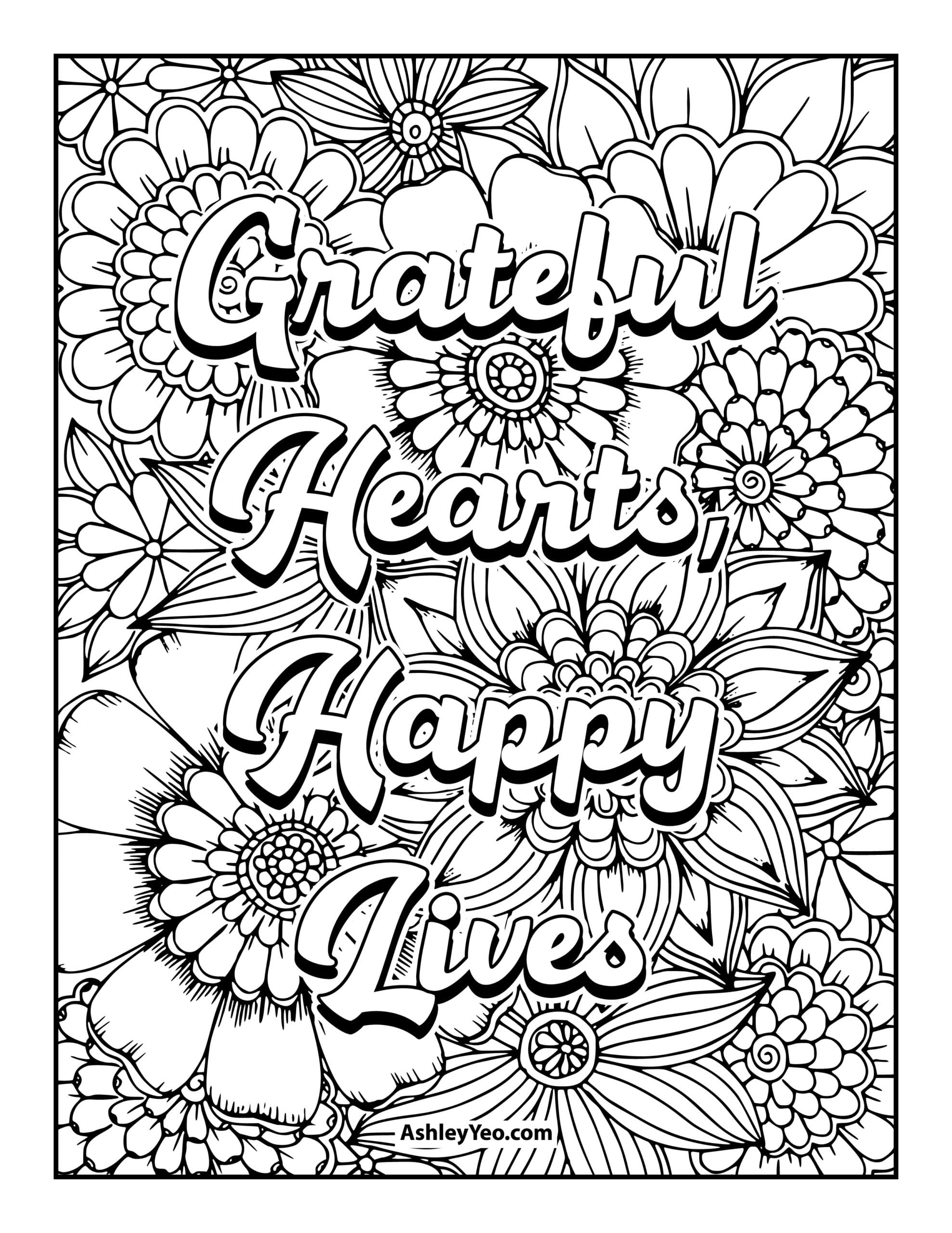 192+ Printable Popular Stress Relief Coloring Pages for Adults 169