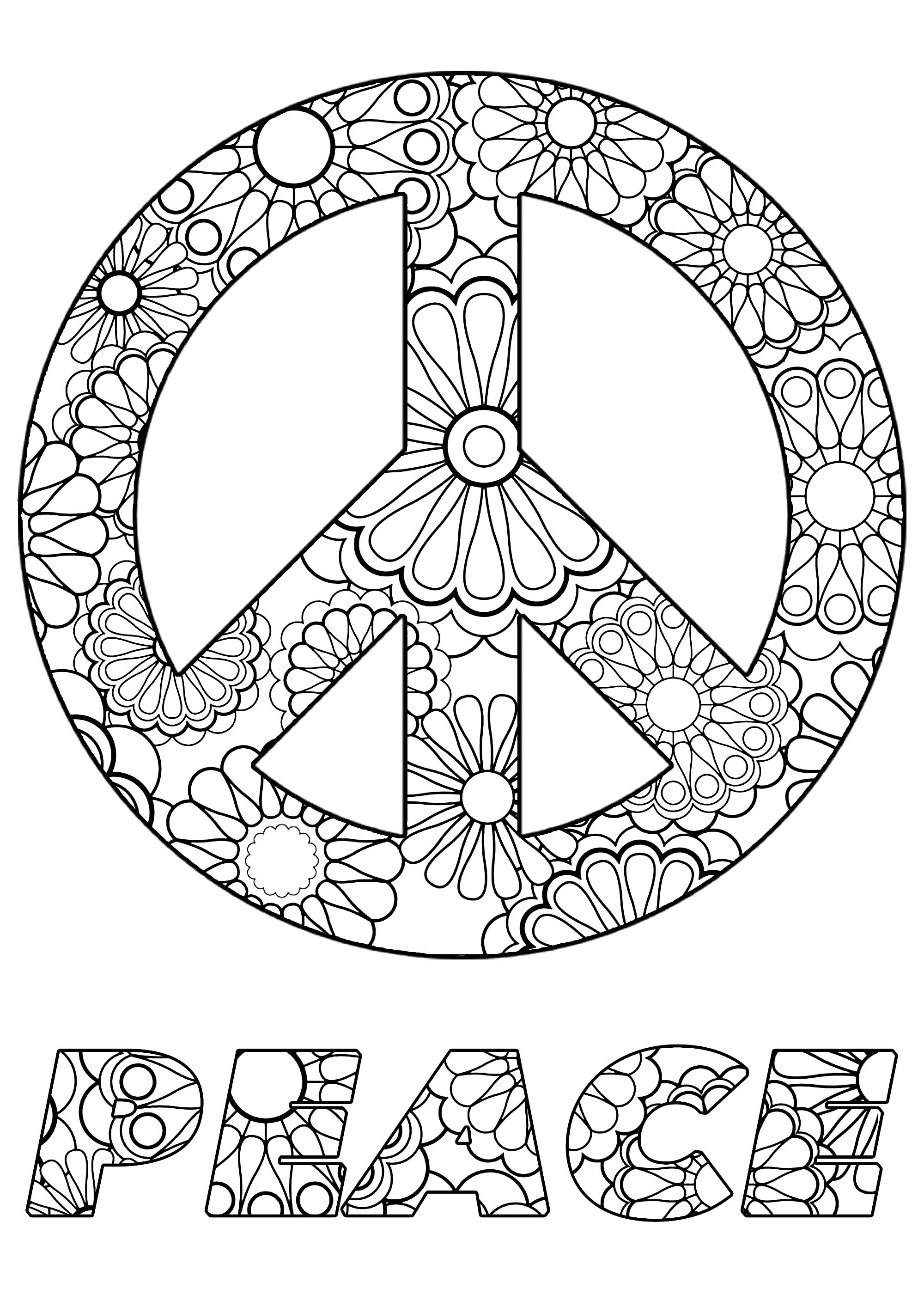 192+ Printable Popular Stress Relief Coloring Pages for Adults 180