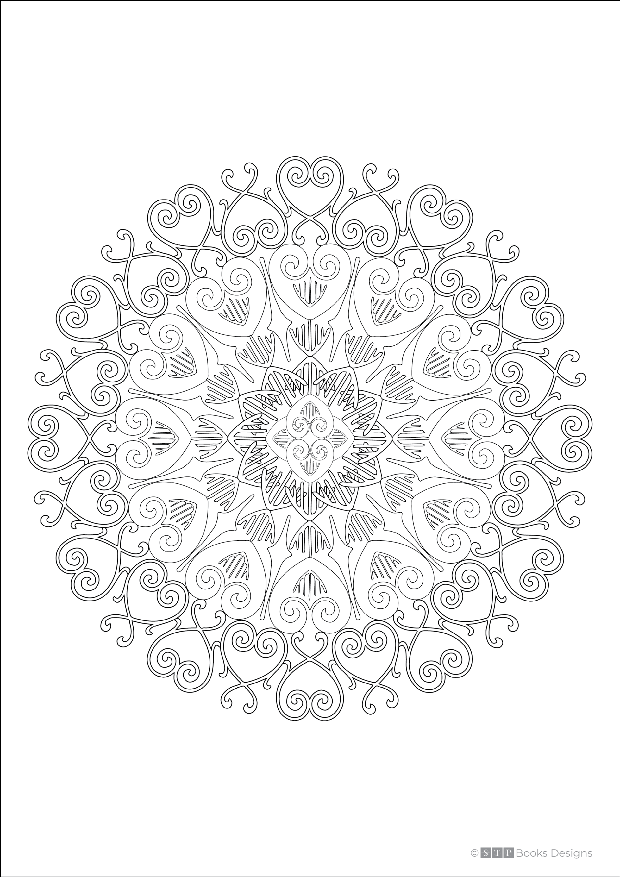 192+ Printable Popular Stress Relief Coloring Pages for Adults 195