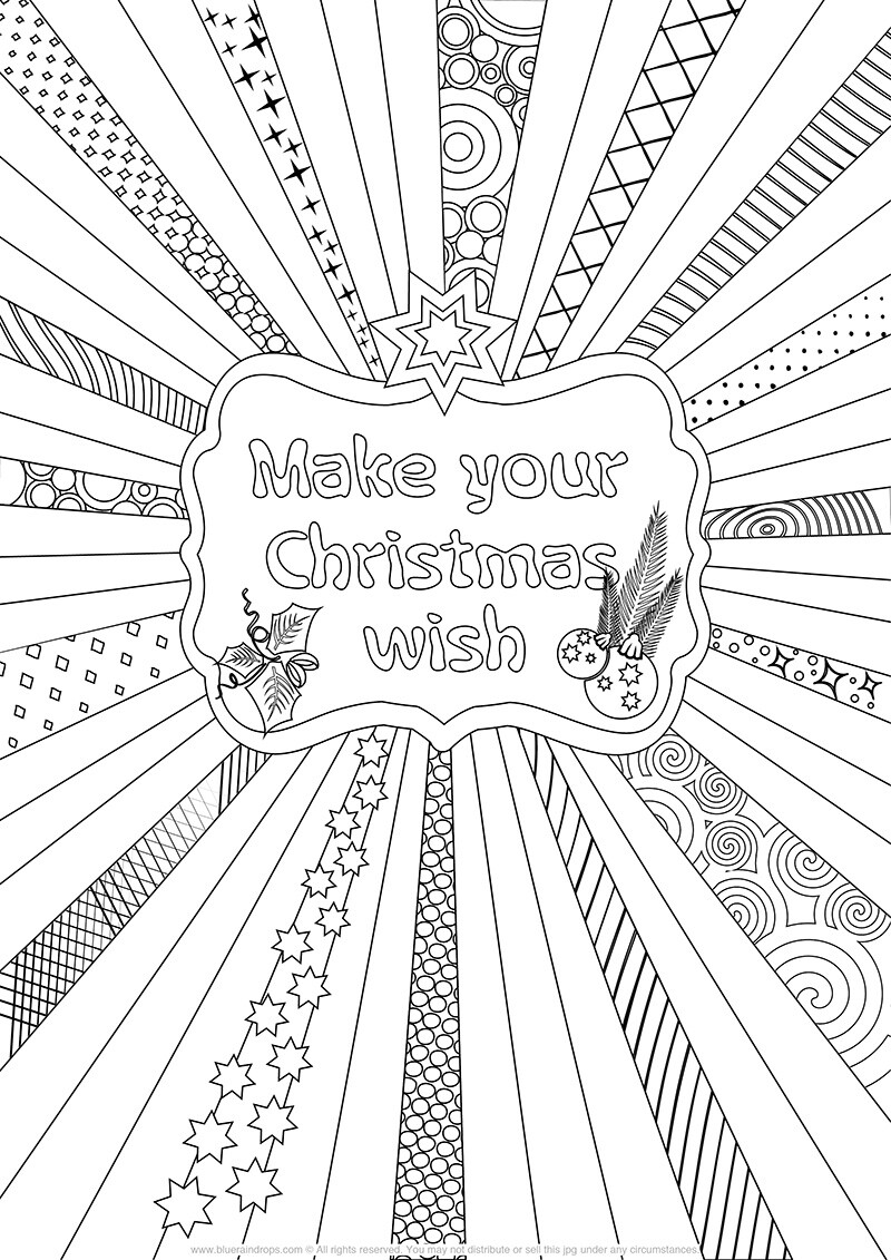 192+ Printable Popular Stress Relief Coloring Pages for Adults 22