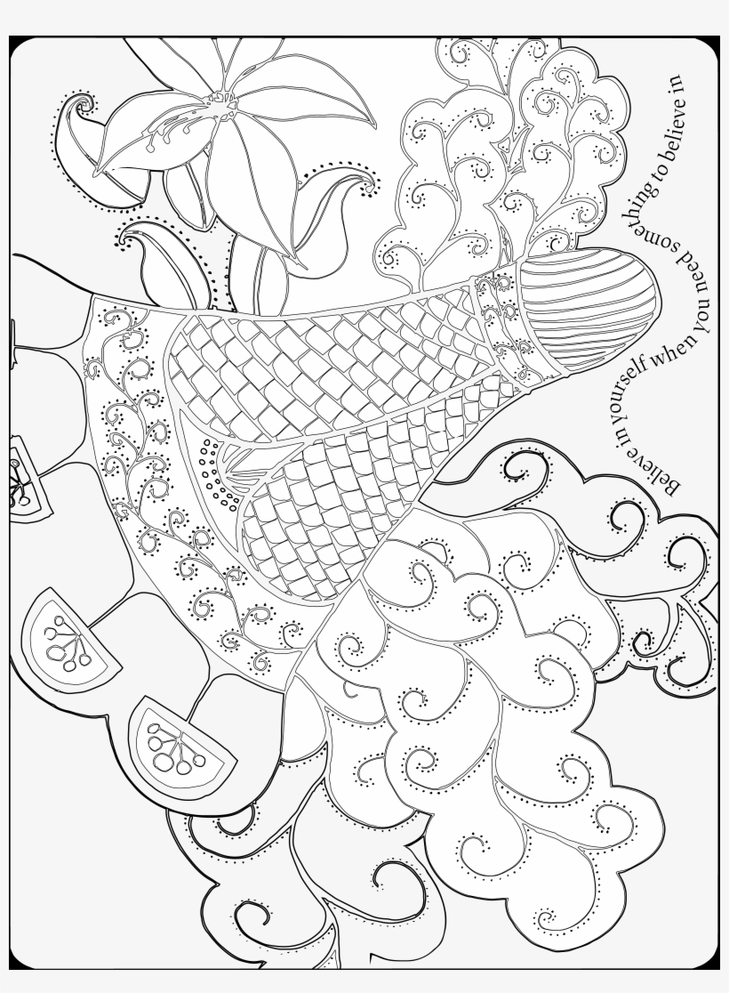 192+ Printable Popular Stress Relief Coloring Pages for Adults 24