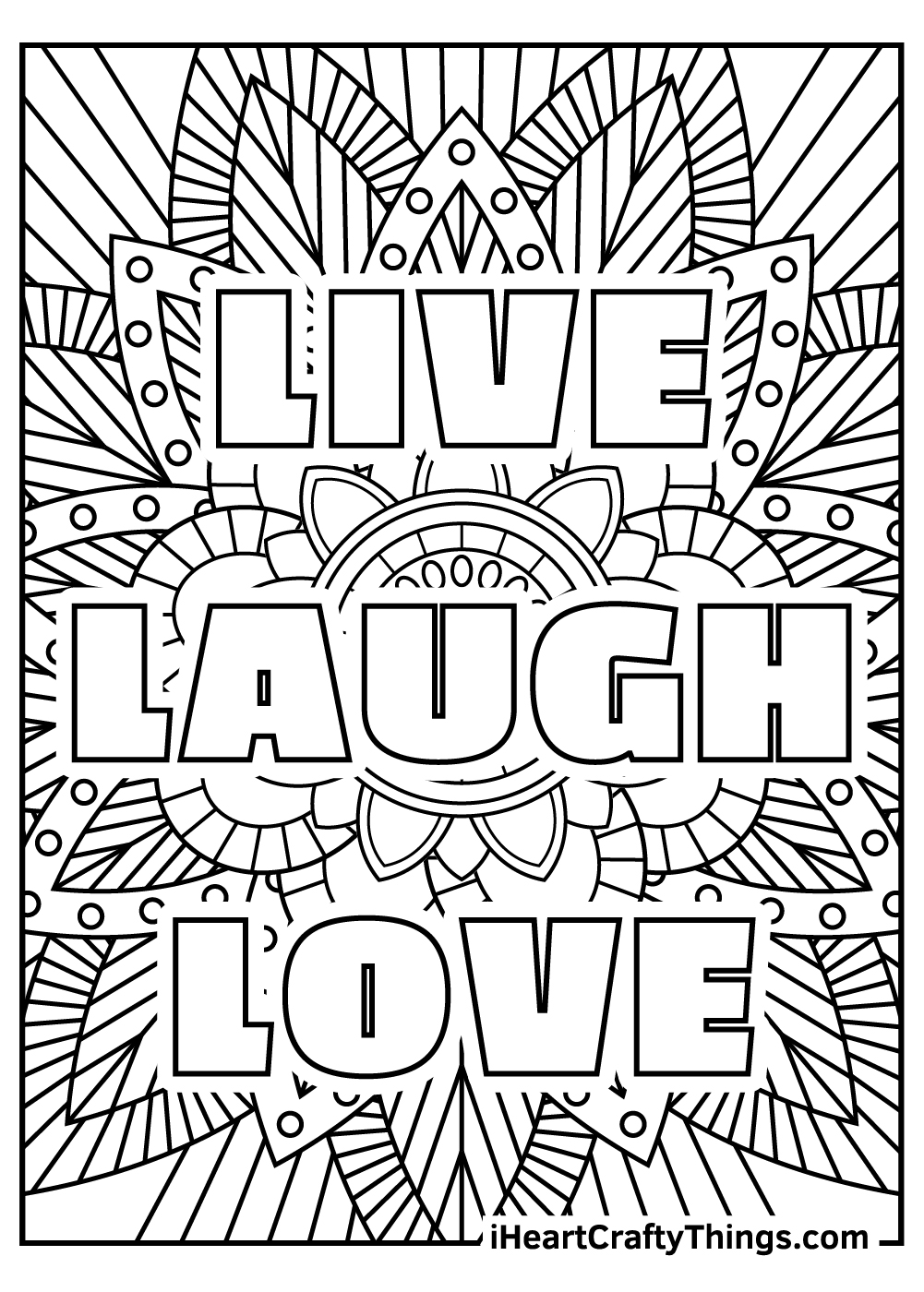 192+ Printable Popular Stress Relief Coloring Pages for Adults 56