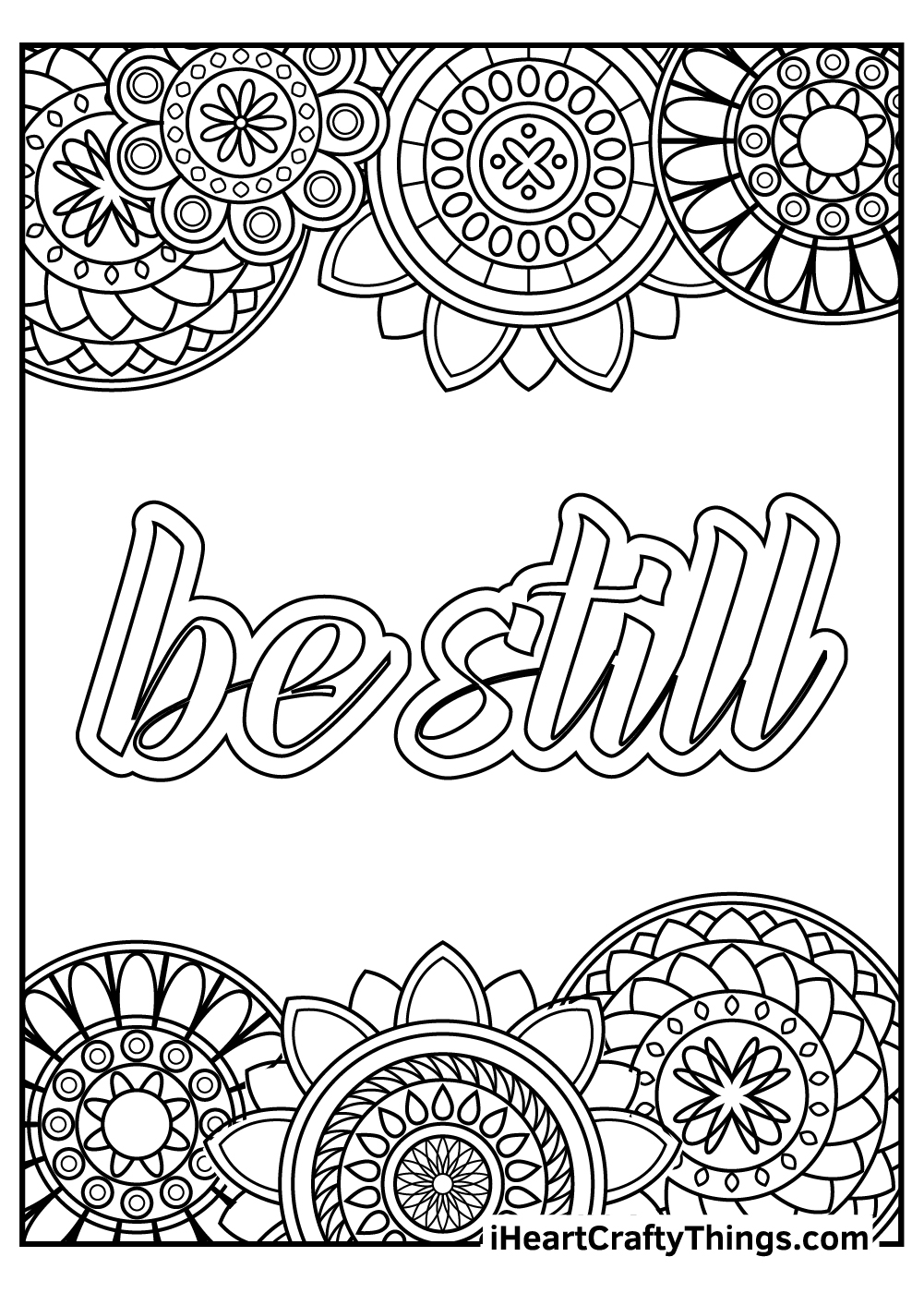 192+ Printable Popular Stress Relief Coloring Pages for Adults 57