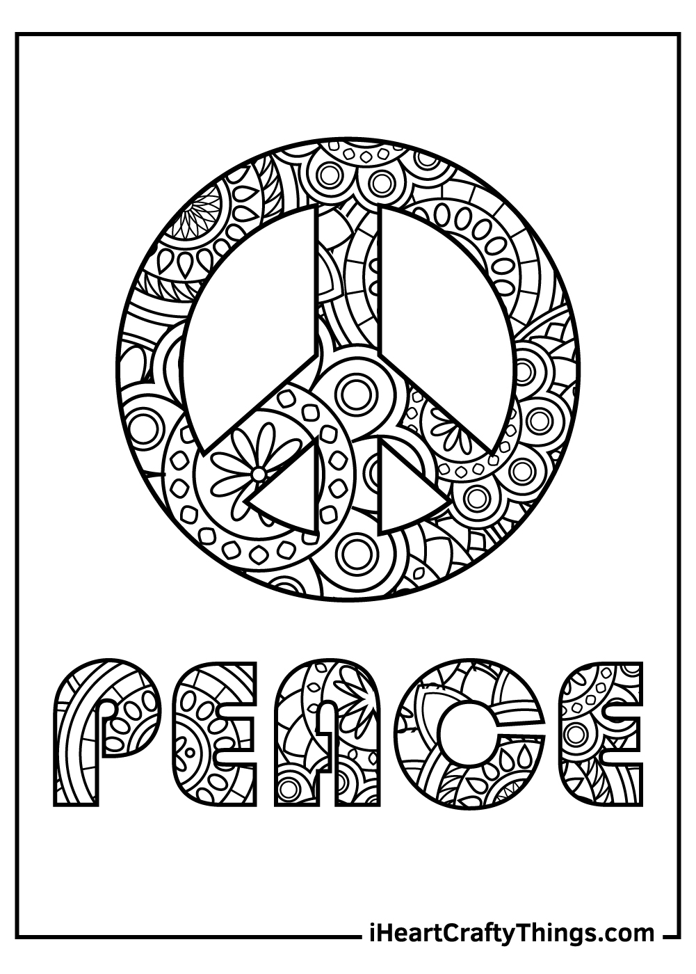 192+ Printable Popular Stress Relief Coloring Pages for Adults 59