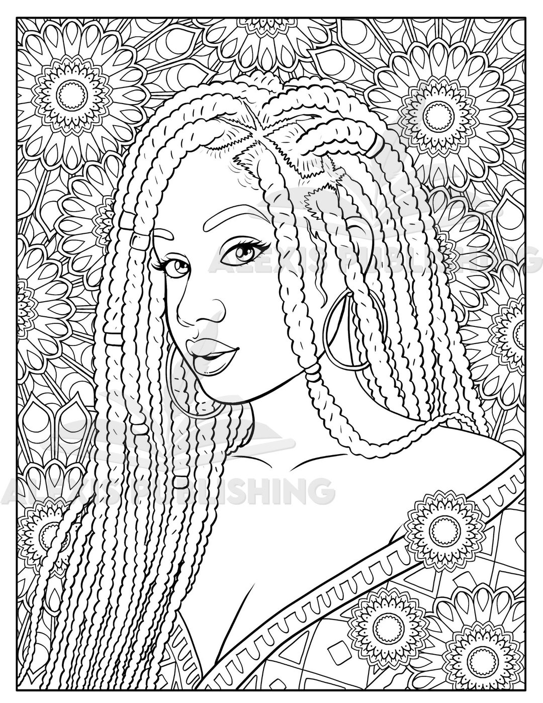 192+ Printable Popular Stress Relief Coloring Pages for Adults 63