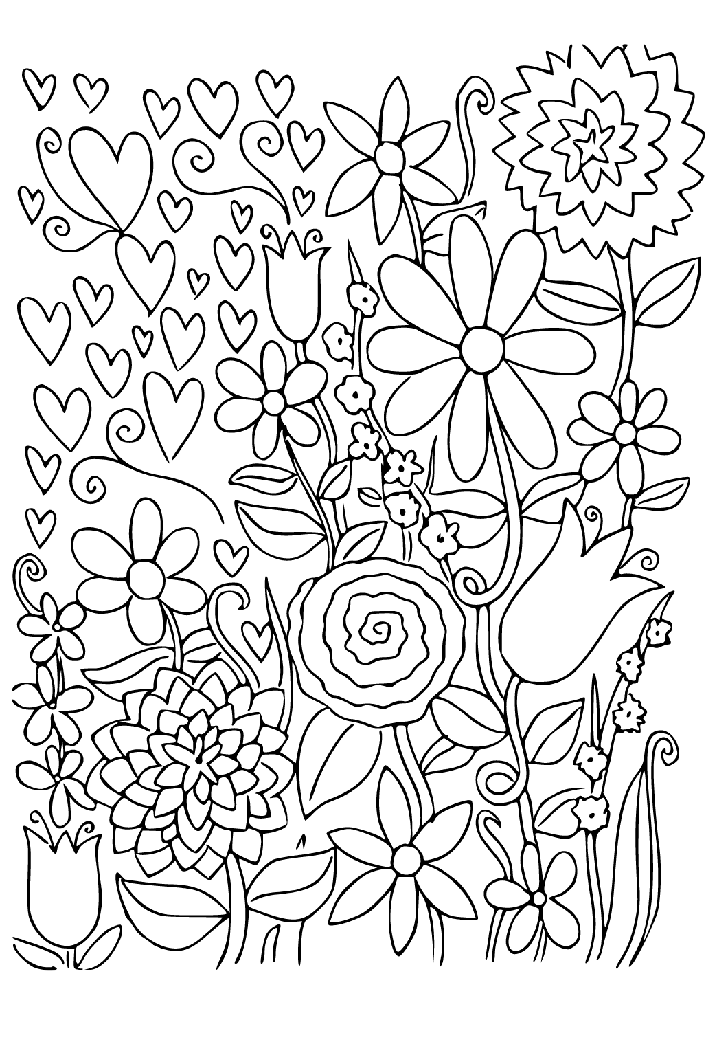 192+ Printable Popular Stress Relief Coloring Pages for Adults 71