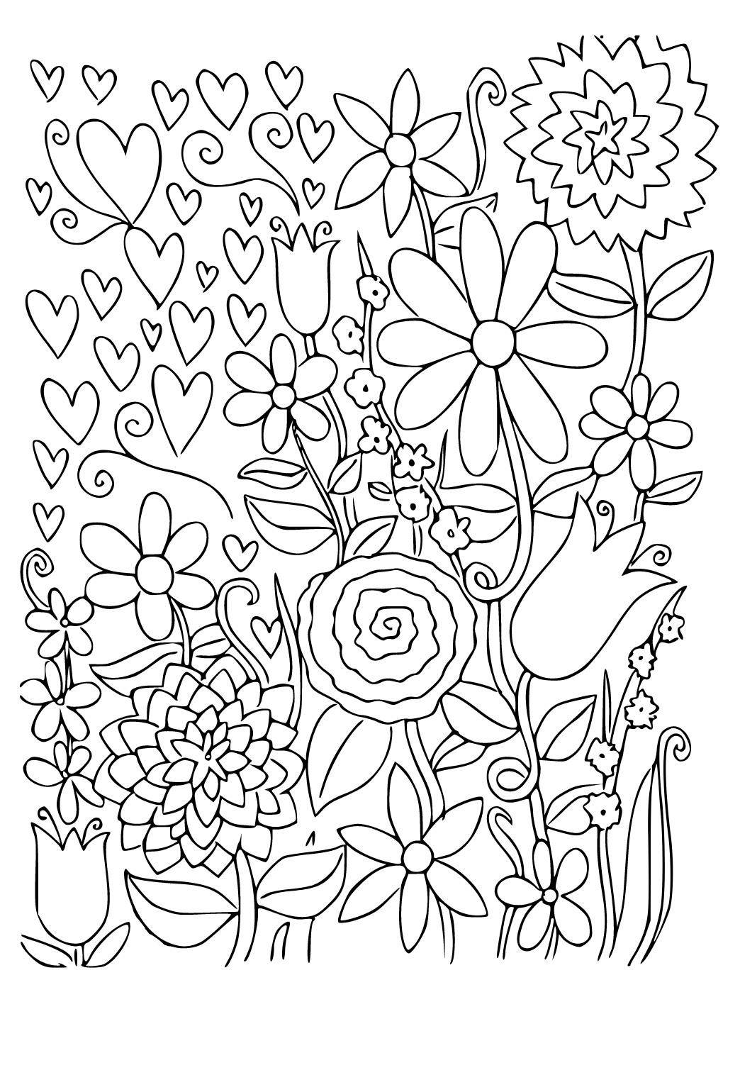 192+ Printable Popular Stress Relief Coloring Pages for Adults 72