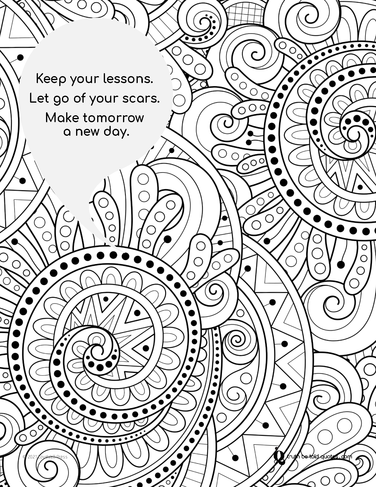 192+ Printable Popular Stress Relief Coloring Pages for Adults 97