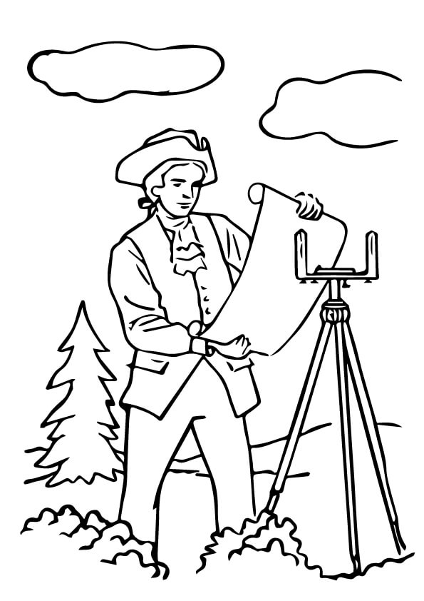 194 George Washington Coloring Pages Printable 100