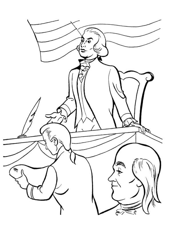 194 George Washington Coloring Pages Printable 102