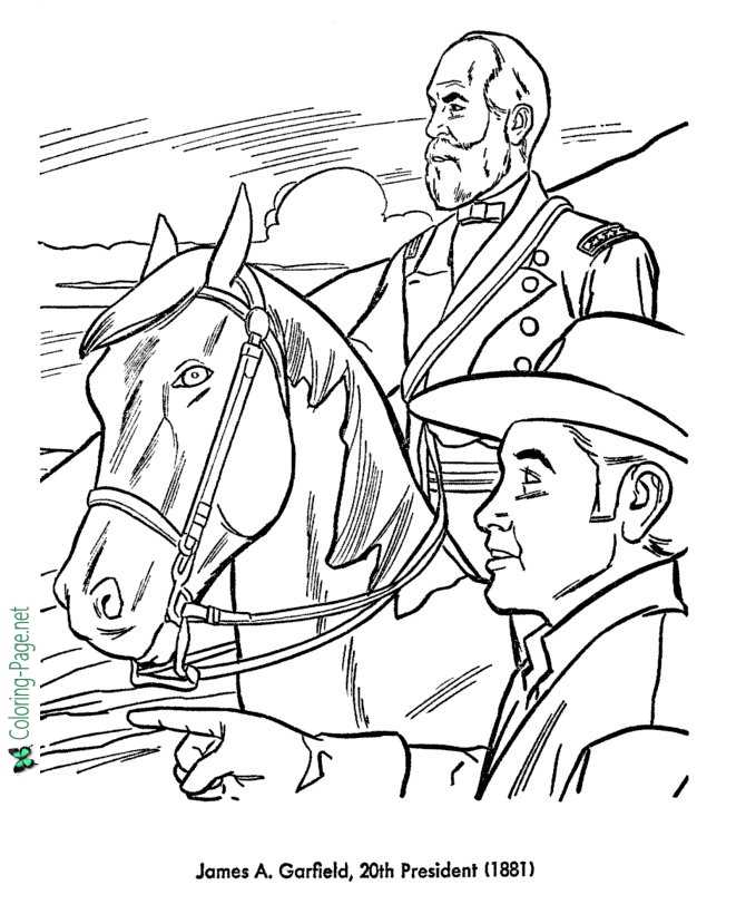 194 George Washington Coloring Pages Printable 108