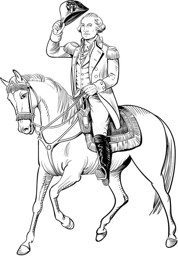 194 George Washington Coloring Pages Printable 114