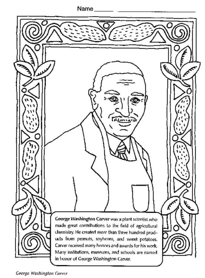 194 George Washington Coloring Pages Printable 115