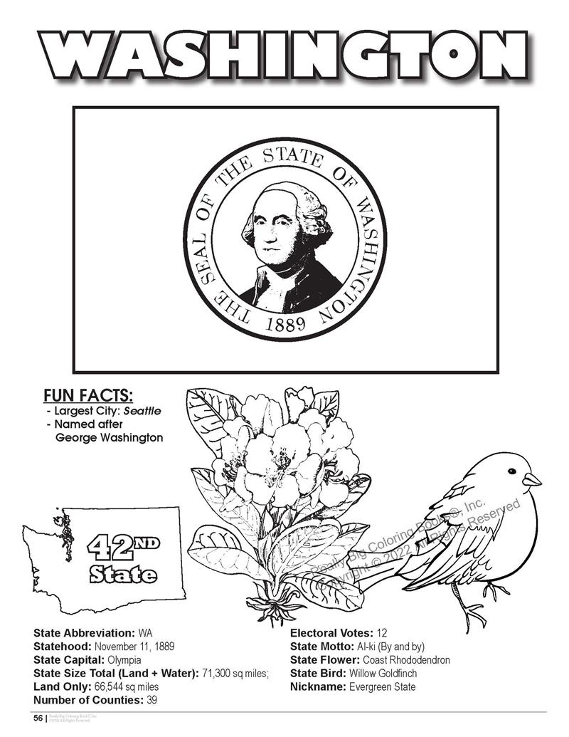 194 George Washington Coloring Pages Printable 130