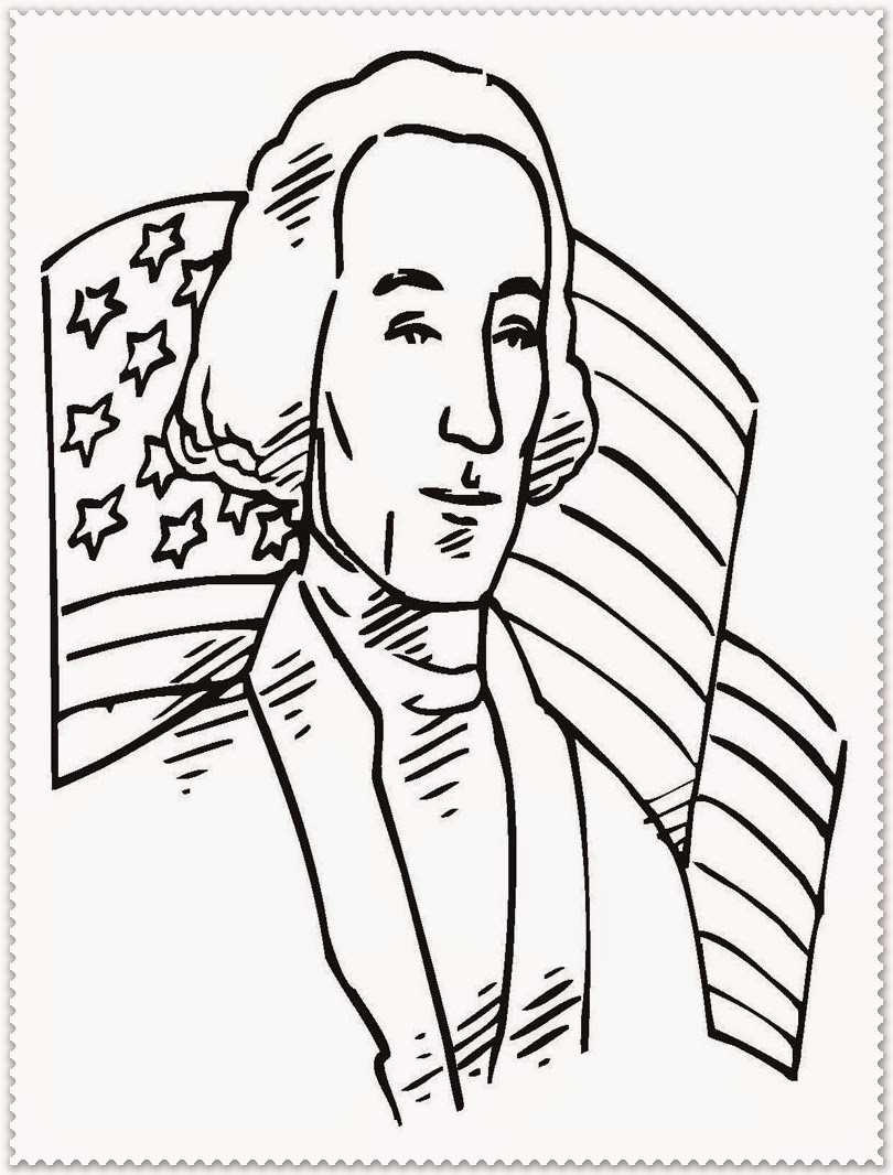 194 George Washington Coloring Pages Printable 133