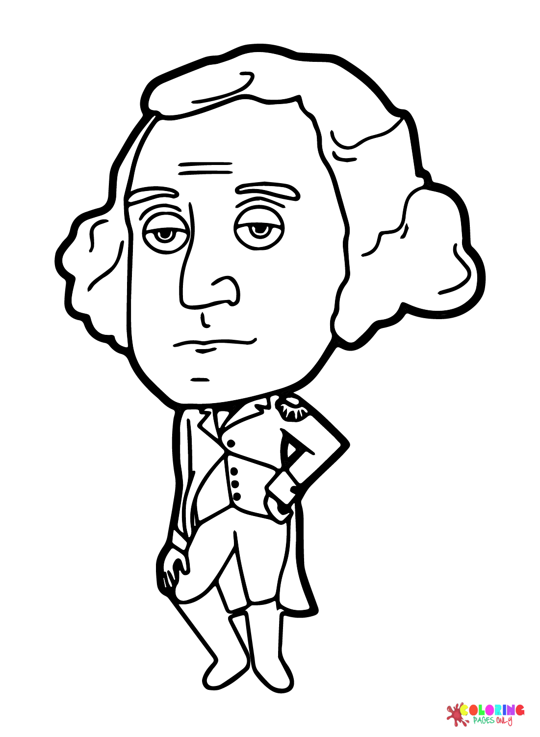 194 George Washington Coloring Pages Printable 146