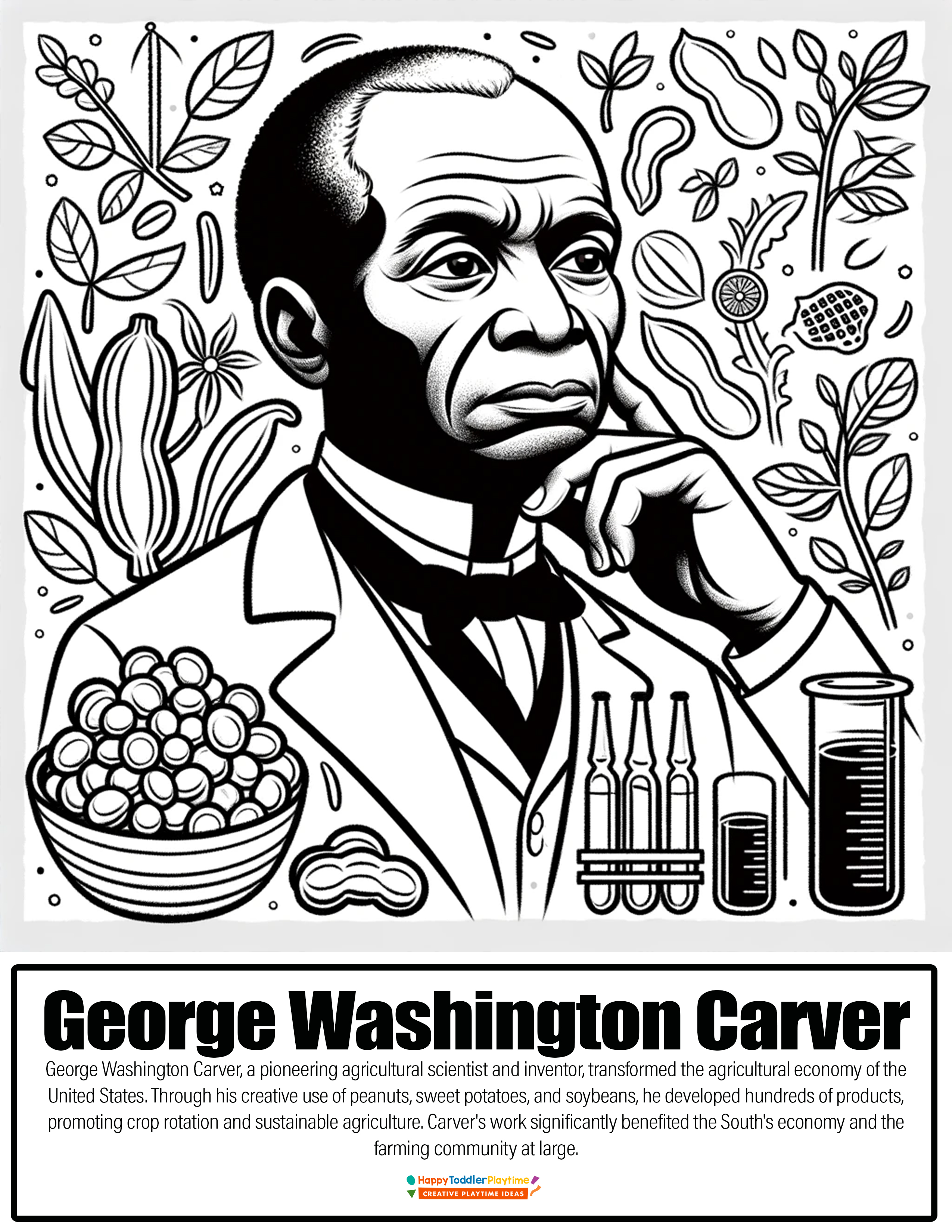 194 George Washington Coloring Pages Printable 188