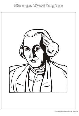 194 George Washington Coloring Pages Printable 27