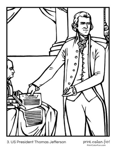 194 George Washington Coloring Pages Printable 43