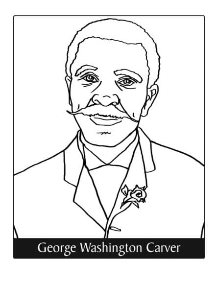 194 George Washington Coloring Pages Printable 58