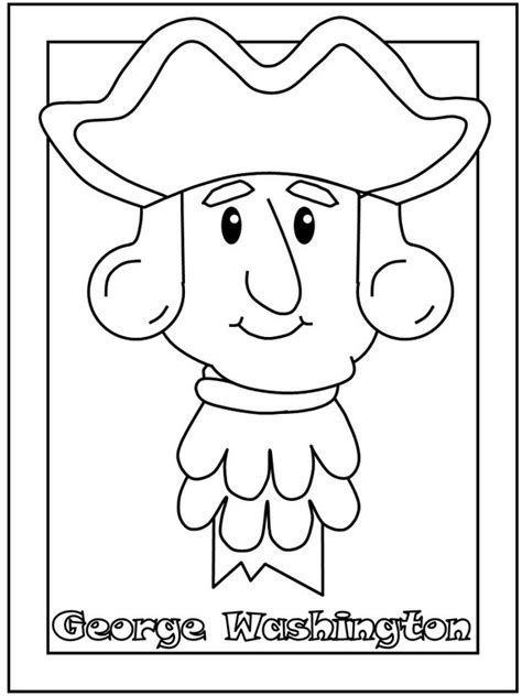 194 George Washington Coloring Pages Printable 63