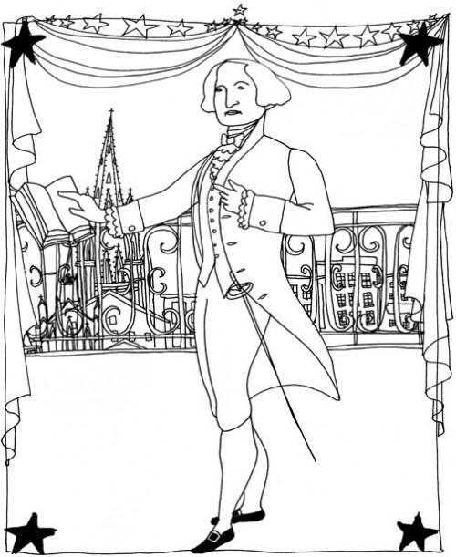 194 George Washington Coloring Pages Printable 64